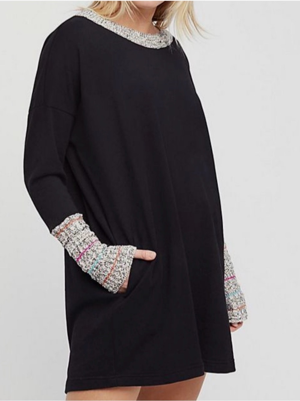 Free People Shelley's Knit Cuff Tunic